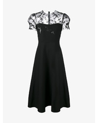 Valentino Sequin Embellished Sheer Dress