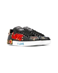 Dolce & Gabbana Appliqu Low Top Sneakers