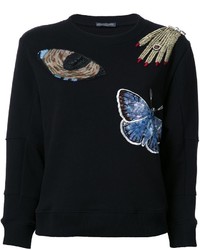 Alexander McQueen Embellished Sweatshirt