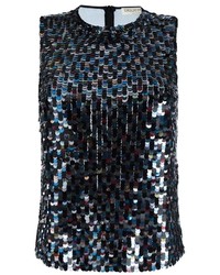 Emilio Pucci Sequin Embellished Tank Top
