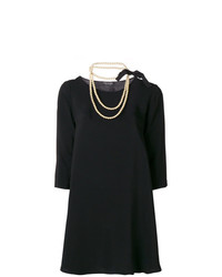 Twin-Set Pearl Necklace Detail Dress
