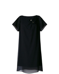 Lanvin Rosette Embellished Shift Dress