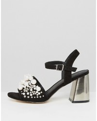 Asos Hounslow Pearl Embellished Heels