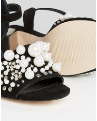 Asos Hounslow Pearl Embellished Heels