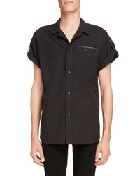 Givenchy Zip Pocket Woven Shirt