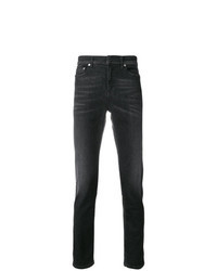 Black Embellished Skinny Jeans