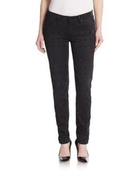 Paige Bejeweled Front Ultra Skinny Jeans