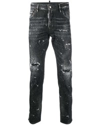 DSQUARED2 Skater Embellished Skinny Jeans