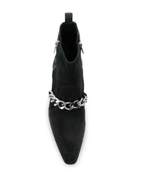 Balmain Chain Ankle Boots