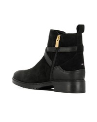 Tommy Hilfiger Chain Embellished Ankle Boots