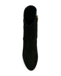 Dolce & Gabbana Embellished Heel Ankle Boots