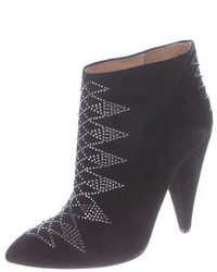 IRO Embellished Suede Ankle Boots