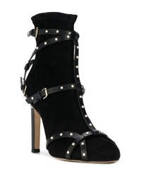 Jimmy Choo Faux Pearl Embellished Brianna 100 Booties