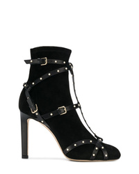 Jimmy Choo Faux Pearl Embellished Brianna 100 Booties