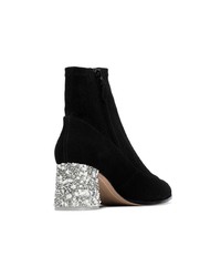 Sophia Webster Felicity 60 Suede Crystal Embellished Boots