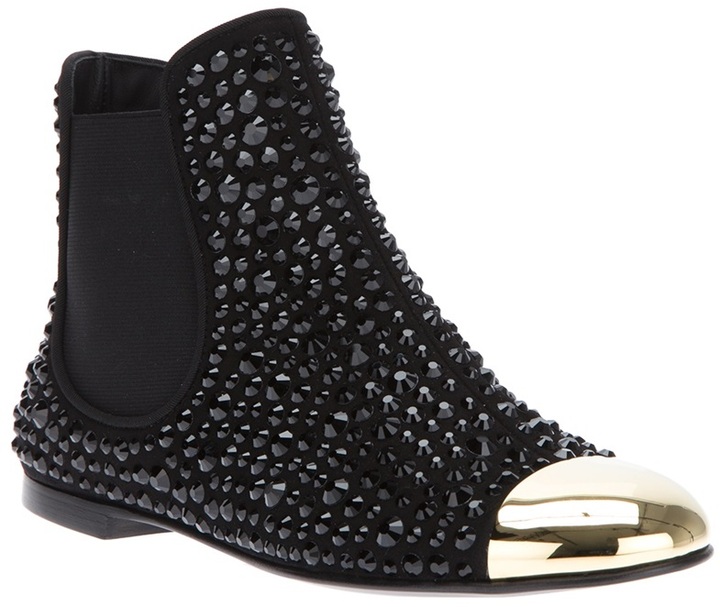 Embellished hotsell chelsea boots