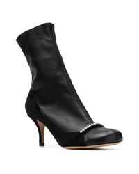 Valentino Jewel Embellished Boots