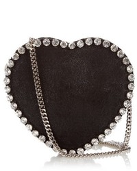 Stella McCartney Heart Falabella Embellished Cross Body Bag