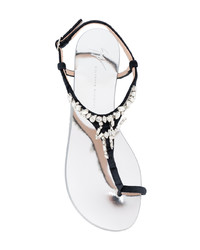 Giuseppe Zanotti Design Crystal Embellished Sandals