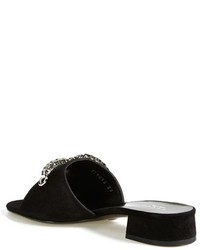 Gucci Maxime Jeweled Slide Sandal