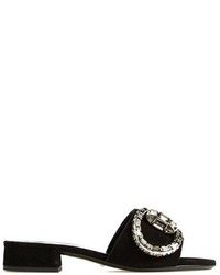 Gucci Maxime Jeweled Slide Sandal