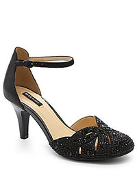 Alex Marie Sabryna Jeweled Ankle Strap Dress Sandals