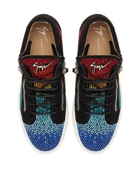 Giuseppe Zanotti Kriss Rhinestone Embellished Sneakers