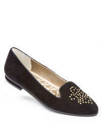 Me Too Becky Studded Suede Loafers