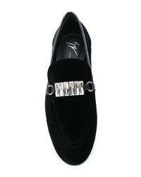 Giuseppe Zanotti Design Clover Crystal Loafers
