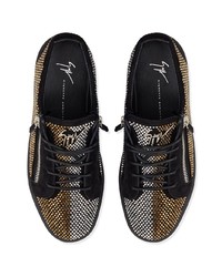 Giuseppe Zanotti Frankie Crystal Embellished Sneakers