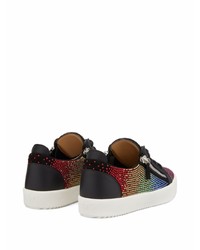 Giuseppe Zanotti Jelly Low Top Leather Sneakers