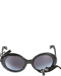 A Morir Embellished Oversized Sunglasses