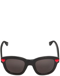 Saint Laurent Heart Embellished Acetate Sunglasses