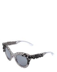 Swarovski Embellished Cat Eye Sunglasses