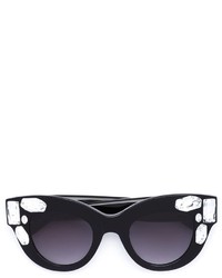 Vera Wang Embellished Cat Eye Sunglasses