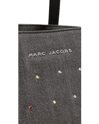 Marc Jacobs Embellished Denim Wingman Tote
