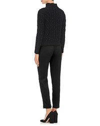 Co Bead Embellished Wool Cashmere Sweater
