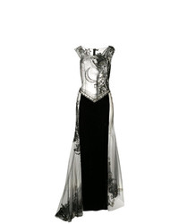 Gianfranco Ferre Vintage Haute Couture Velvet Gown