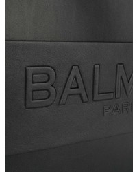 Balmain Logo Zipped Clutch