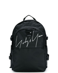 Yohji Yamamoto Embroidered Signature Backpack