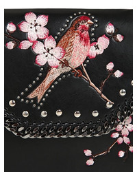 Stella McCartney Mini Falabella Box Bird Embroidered Bag