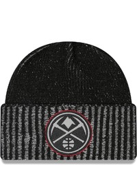 New Era Black Denver Nuggets Popflect Cuffed Knit Hat At Nordstrom