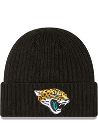 New Era Black Jacksonville Jaguars Team Core Classic Cuffed Knit Hat At Nordstrom