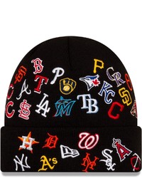 New Era Black Mlb League Overload Cuffed Knit Hat At Nordstrom