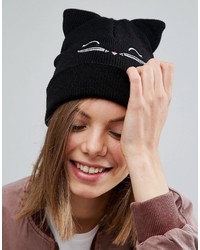 Asos Cat Embroidered Beanie