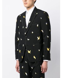Thom Browne Birds And Bees Embroidered Blazer
