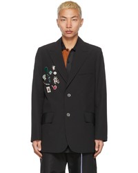 Song For The Mute Black Avenue Divry Oversized Blazer