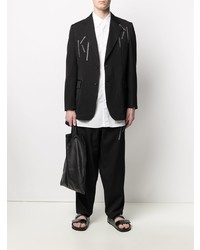 Yohji Yamamoto Embroidered Blazer Jacket