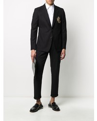 Alexander McQueen Embroidered Suit Jacket