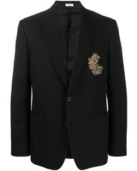 Alexander McQueen Embroidered Suit Jacket